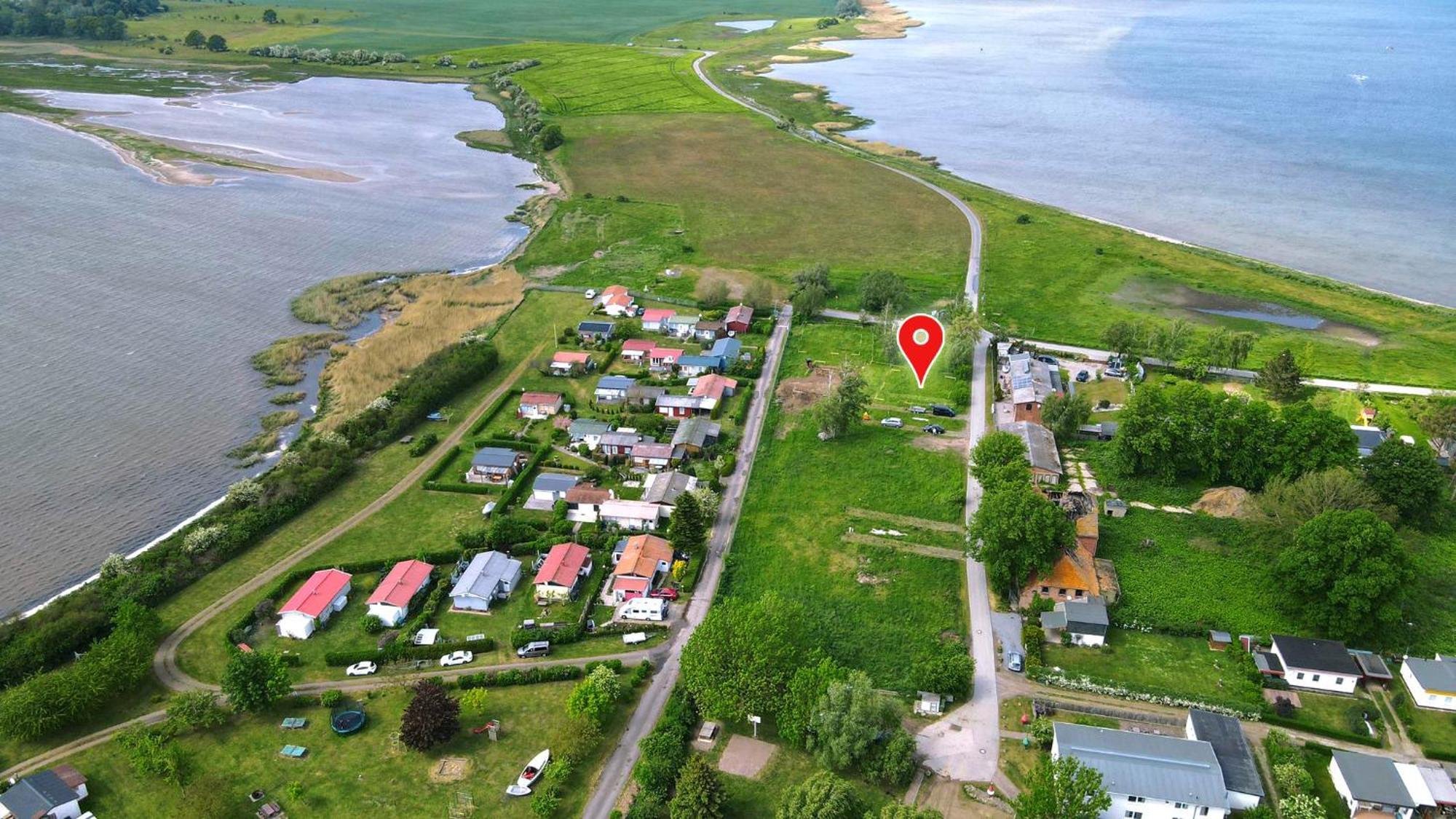 Werder Chalet -- Wolke 7 -- Ostsee-Strand 150M I Sauna I Ekamin I Tiny House Fuer 2 Personen I By "Meyers Am Meer" Boiensdorf Luaran gambar