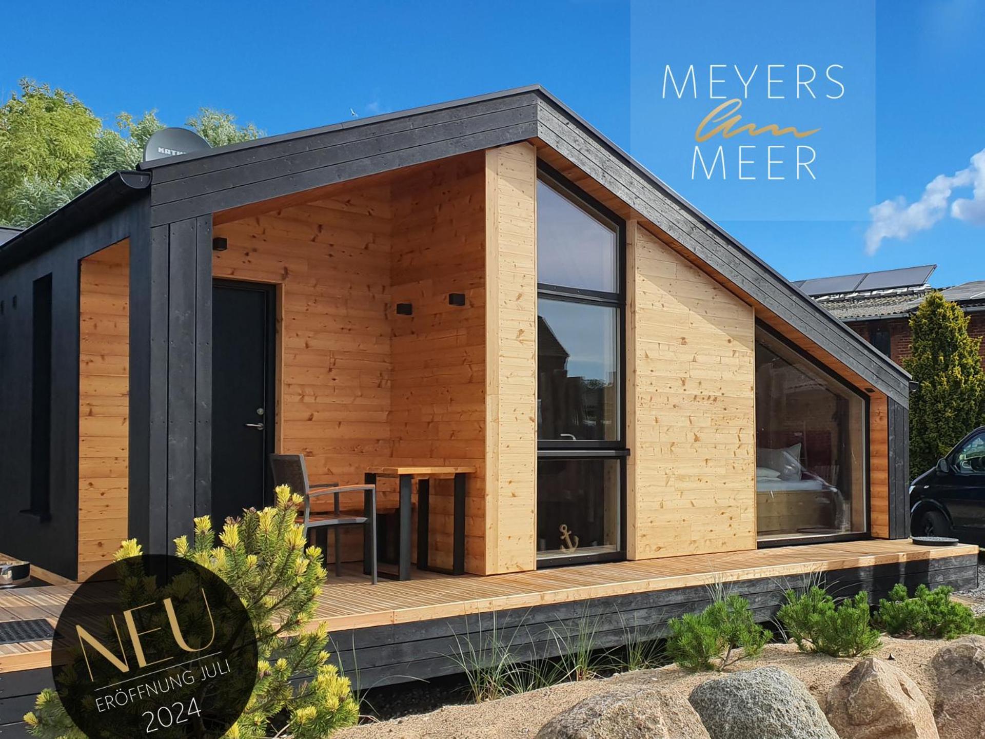 Werder Chalet -- Wolke 7 -- Ostsee-Strand 150M I Sauna I Ekamin I Tiny House Fuer 2 Personen I By "Meyers Am Meer" Boiensdorf Luaran gambar