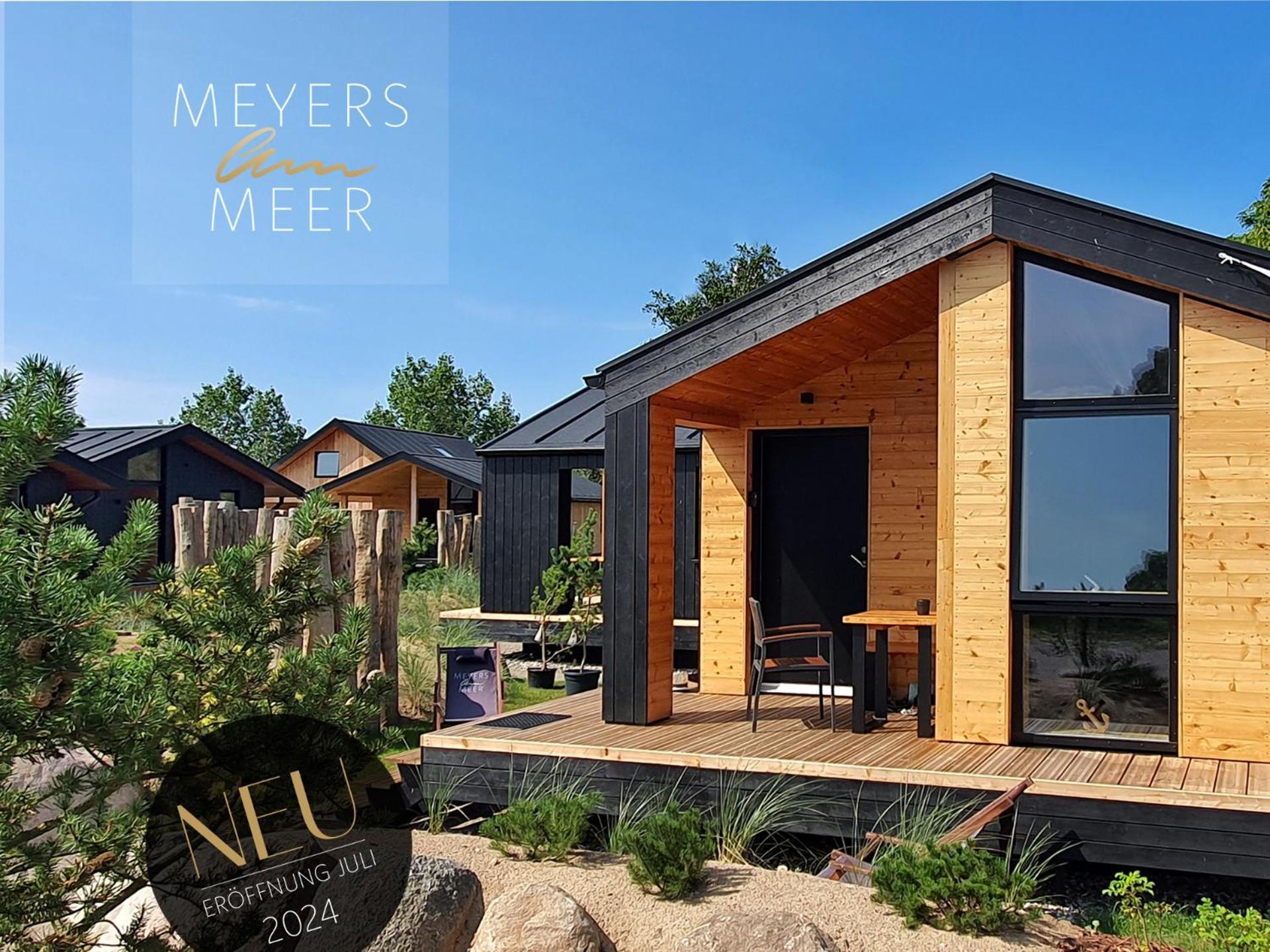 Werder Chalet -- Wolke 7 -- Ostsee-Strand 150M I Sauna I Ekamin I Tiny House Fuer 2 Personen I By "Meyers Am Meer" Boiensdorf Luaran gambar