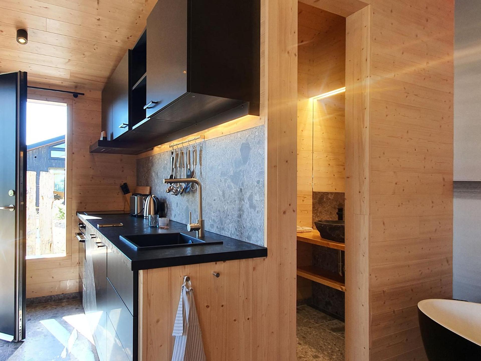 Werder Chalet -- Wolke 7 -- Ostsee-Strand 150M I Sauna I Ekamin I Tiny House Fuer 2 Personen I By "Meyers Am Meer" Boiensdorf Luaran gambar